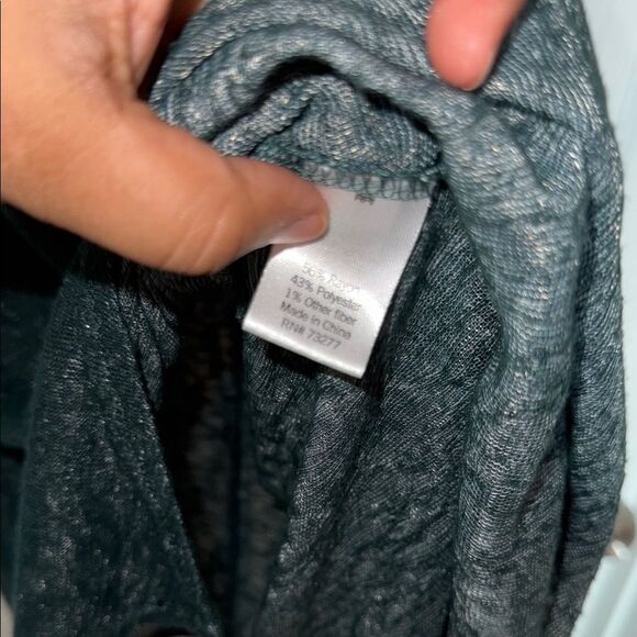 Apt.9 women's Sleeveless METALIC asymmetrical hem Top Xl EUC - Picture 7 of 9